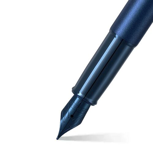 Pluma Fuente Sheaffer 100 E9371 Azul Satinado
