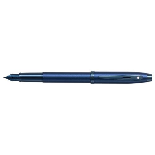 Pluma Fuente Sheaffer 100 E9371 Azul Satinado