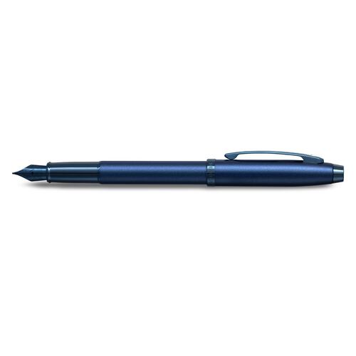 Pluma Fuente Sheaffer 100 E9371 Azul Satinado