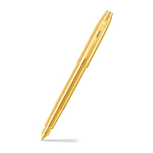 Pluma Fuente Sheaffer Dorado Gt
