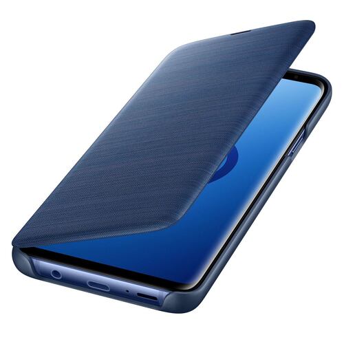 Funda S9 Plus Azul Led View Cover