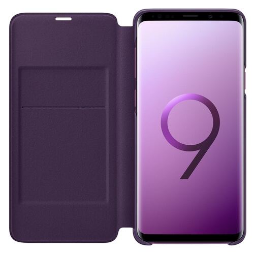 Funda S9 Plus Violeta Led View Cover