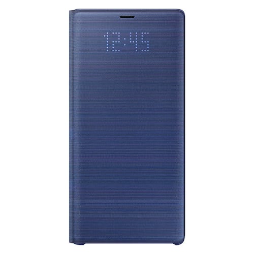 Funda Note 9 Azul Led View Cover