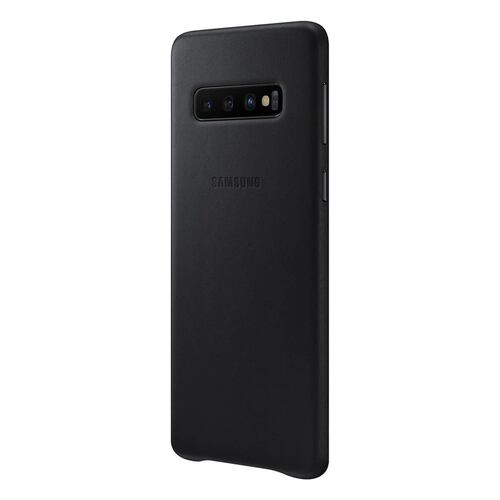 Funda para Galaxy S10 Color Negro Leather Cover Samsung