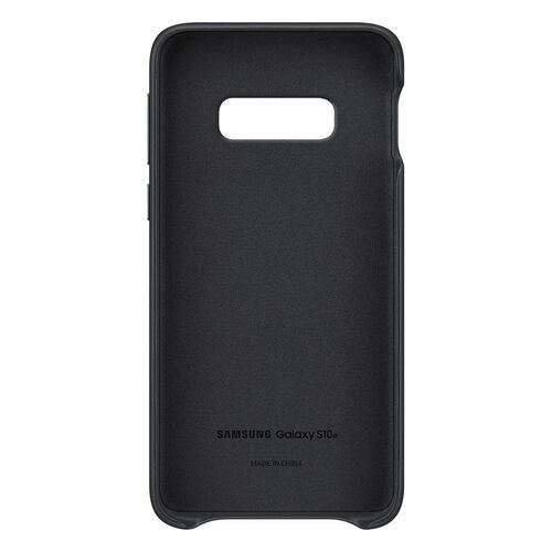 Funda para Galaxy S10E Color Negro Leather Cover Samsung