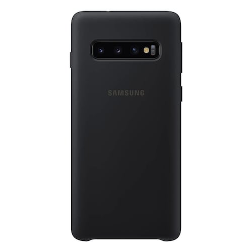 Funda para Galaxy S10 Color Negro Silicón Cover Samsung