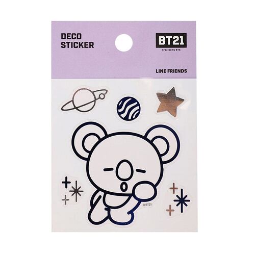 Sticker Deco Bt21 Koya