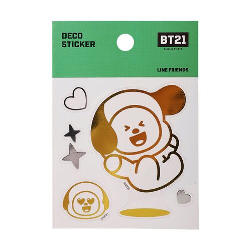 Sticker Deco Bt21 Chimmy