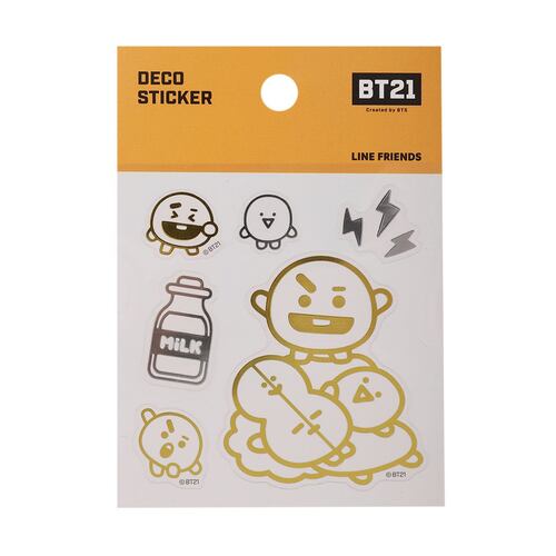 Sticker Deco BT21 Shooky