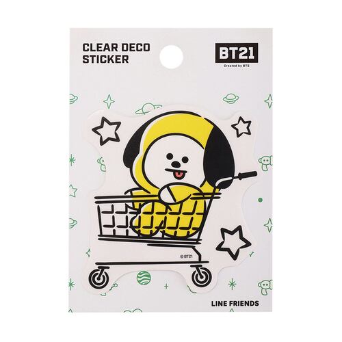 Sticker Deco Trasnparente BT21 Chim