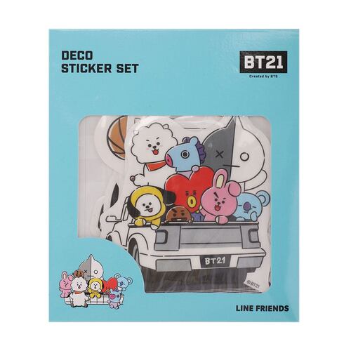 Set Sticker Deco Bt21