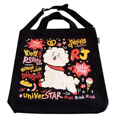 Bolso Eco Negro Rj Línea BT21