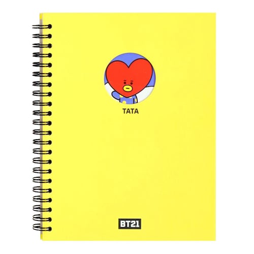 Cuaderno De Ventana Personaje Tata Línea BT21