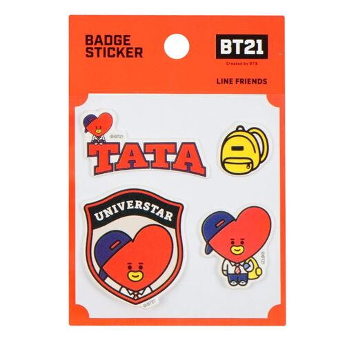Sticker personaje Tata Línea BT21