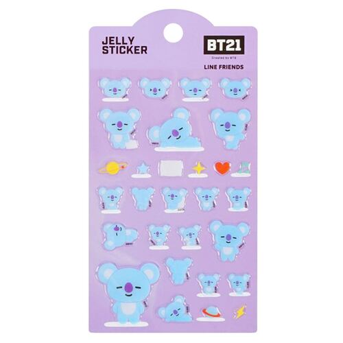 Jelly Sticker Personaje Koya Línea BT21