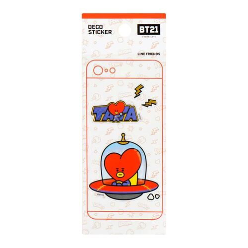 Sticker para celular personaje Tata Línea BT21