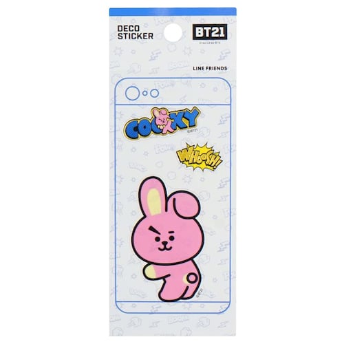 Sticker para celular personaje Cooky Línea BT21