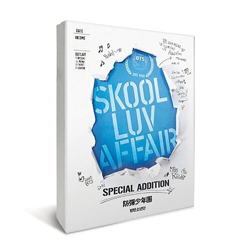 CD+DVD2 Bts Skool Luv Affair Special Addition
