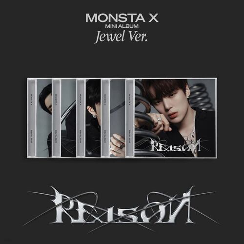 CD Monsta X Reason Random Cover Jewel Case