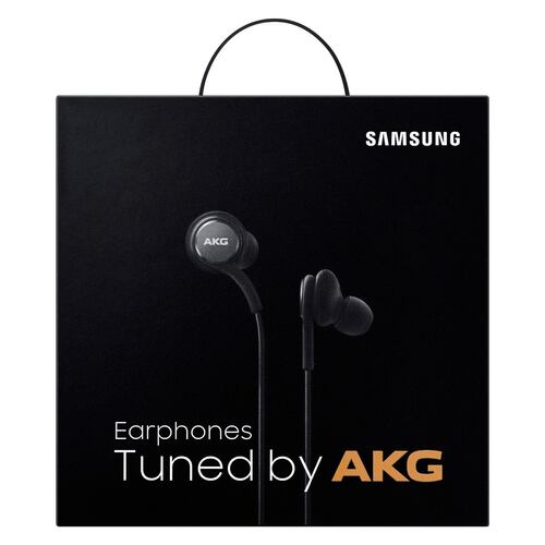 SAMSUNG AURICULARES TIPO C TUNED BY AKG - NEGRO - Negro — Cover company