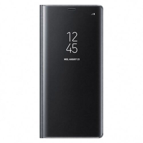Funda Clear View Standing Note 8 Negro