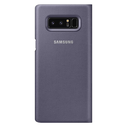 Funda Led View Cover Note 8 Ochid Gris