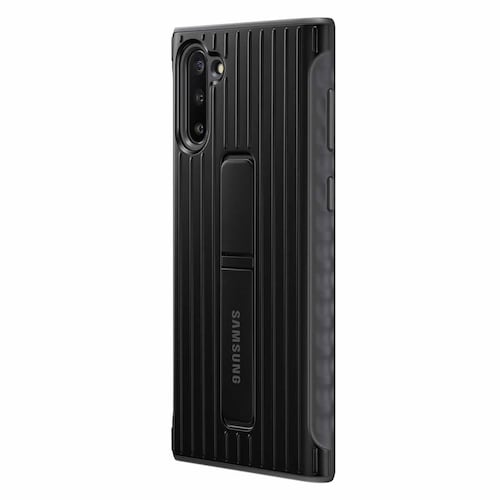 Funda Protective Standing Cover Negra Para Samsung Note 10
