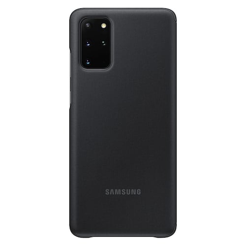 Funda Samsung S20 Plus Clearview Cover Negro