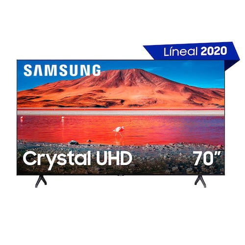 Pantalla Samsung 70" UN70TU7000 Crystal UHD 4K