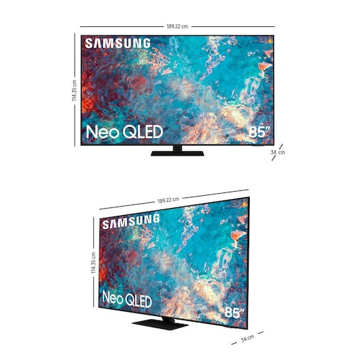 Pantalla QLED Samsung 85 pulgadas 4K Smart TV