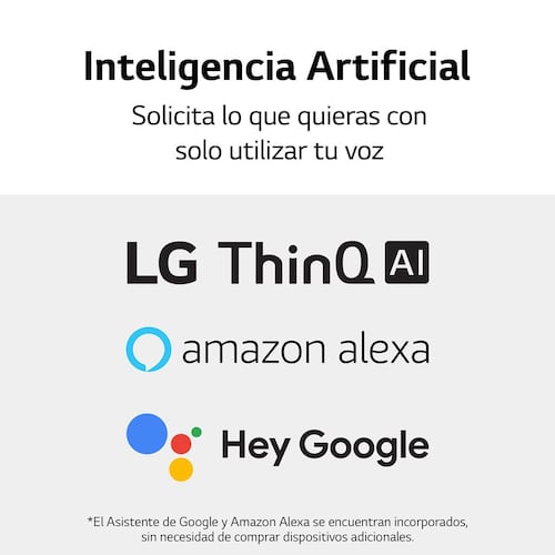 Pantalla AI ThinQ LG 50 Pulgadas NanoCell 4K 50NANO80SPA