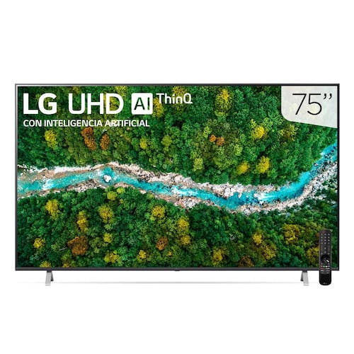 Pantalla  LG UHD TV 75 Pulgadas AI ThinQ 4K