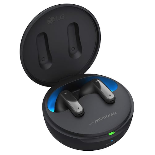 LG TONE Free FP8 - Audífonos Inalámbricos Bluetooth con ANC y UVNano - Negros