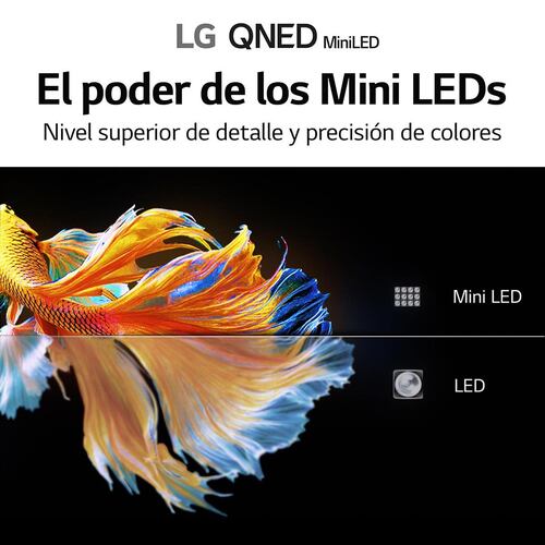 Pantalla  LG QNED MiniLED 75 Pulgadas 4K TV AI ThinQ