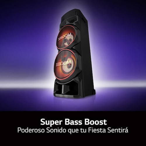 Torre de Sonido LG Doble Woofer Super Bass Boost