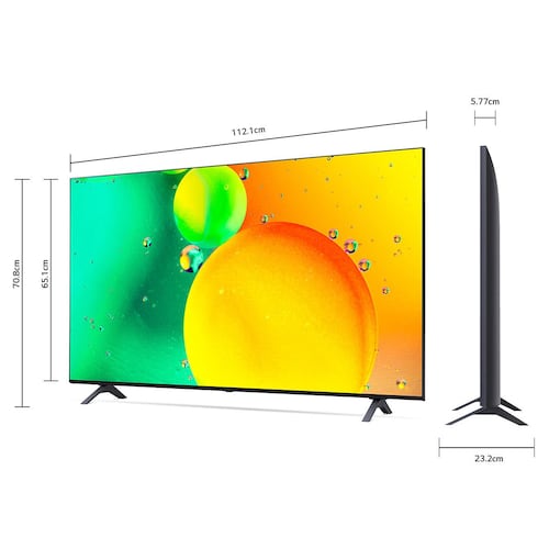 Pantalla LG NanoCell TV 50 Pulgadas 4K SMART TV con ThinQ AI