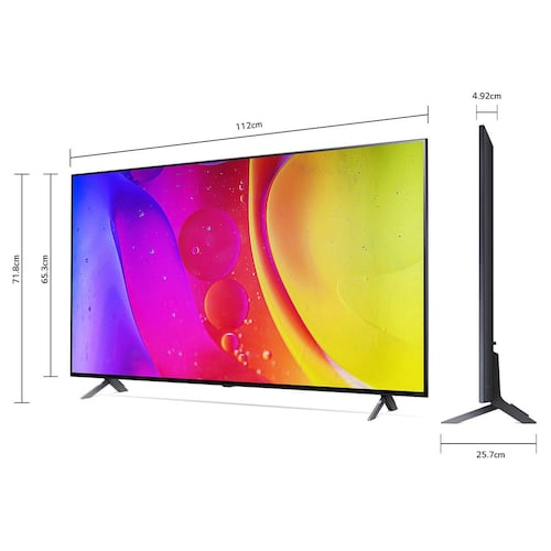 Pantalla  LG NanoCell TV 50 Pulgadas 4K SMART TV con ThinQ AI
