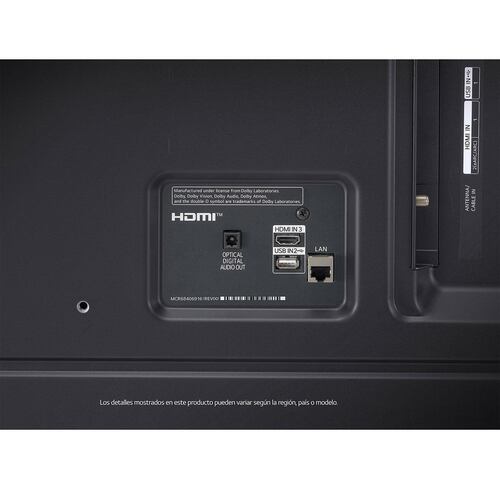 LG Pantalla LG NanoCell 50'' NANO75 4K Smart TV con ThinQ AI
