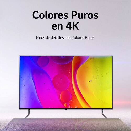 Pantalla  LG NanoCell TV 43 Pulgadas 4K SMART TV con ThinQ AI