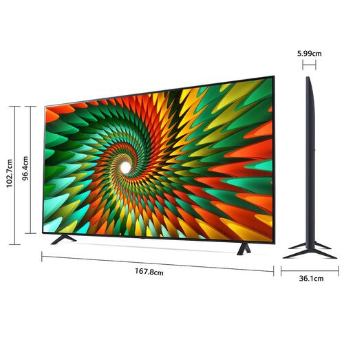 Pantalla LED LG 75 Ultra HD 4K Smart TV 75UR8750PSA