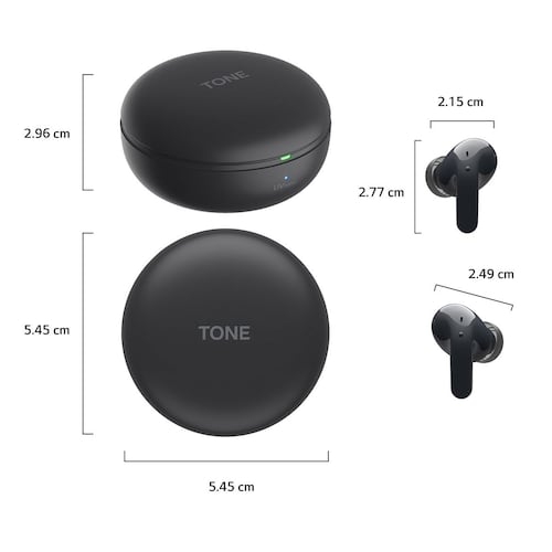 Audífonos LG Tone Free T60 TWS negro