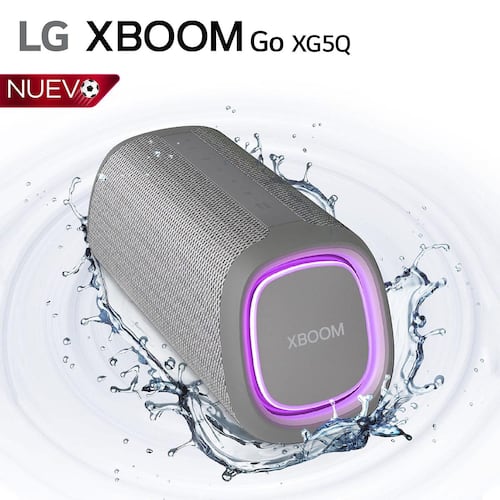 Bocina LG XBOOM Go XG5 gris