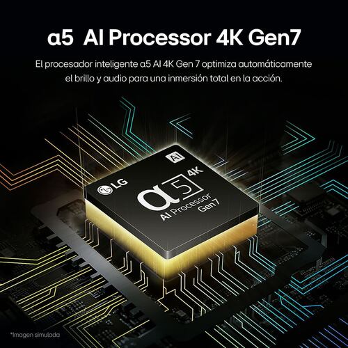 Pantalla LG de 55 Pulgadas 4K ThinQ 55QNED80TSA