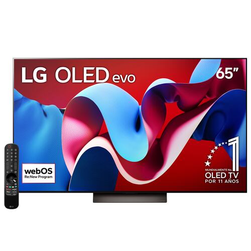Pantalla LG de 65 Pulgadas 4K ThinQ OLED65C4PSA - Artículo de regalo en la compra de este producto: Horno de Microondas LG NeoChef EAN: 8806098562770