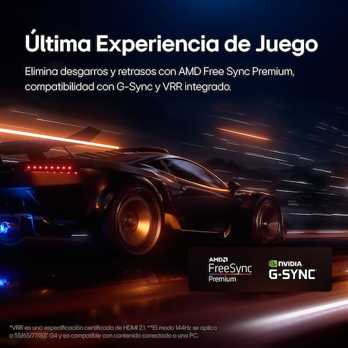Pantalla LG de 65 Pulgadas 4K ThinQ OLED65C4PSA - Artículo de regalo en la compra de este producto: Horno de Microondas LG NeoChef EAN: 8806098562770