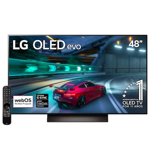 Pantalla LG de 48 Pulgadas 4K ThinQ OLED48C4PSA