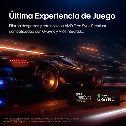 Pantalla LG de 48 Pulgadas 4K ThinQ OLED48C4PSA