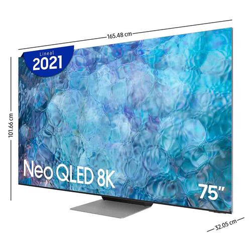 Pantalla QLED Samsung 75 8K Smart TV QN75QN900AFXZX