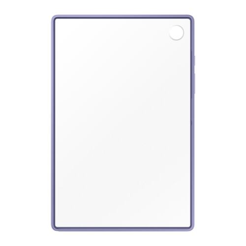 Funda clear edge cover Galaxy tab A8 color violeta