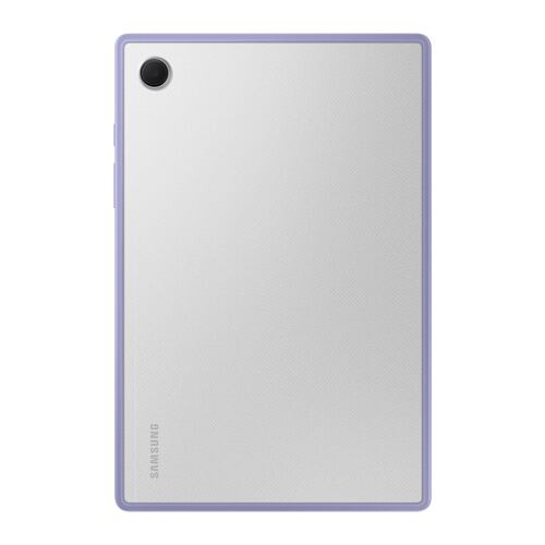 Funda clear edge cover Galaxy tab A8 color violeta